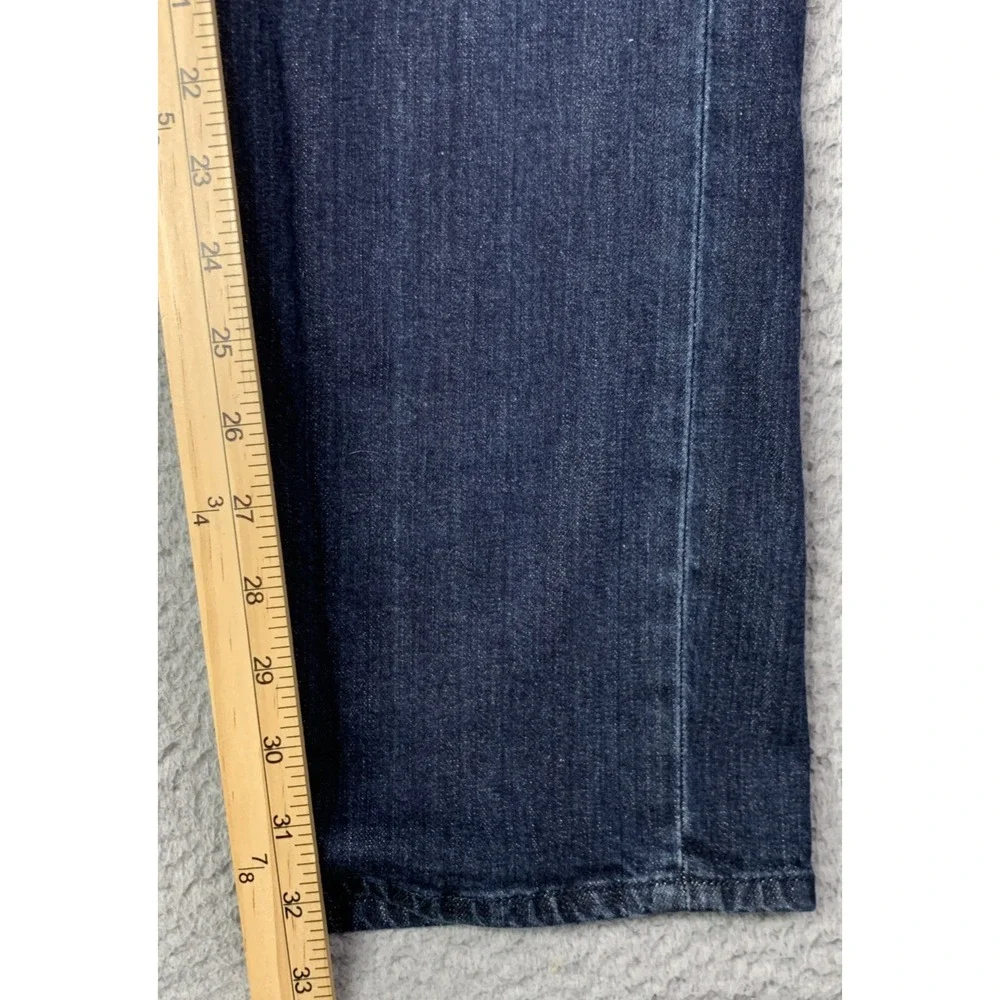 John Varvatos Jeans Mens Size 36 Bowery Slim Straight Dark Wash Cotton Blend